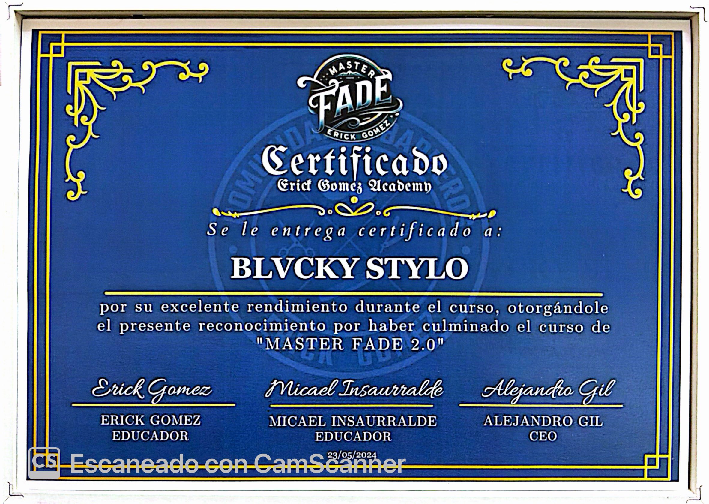 Certificado